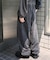 スウェットワイドパンツ