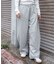 カーブデザインスウェットパンツ