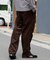 コーデュロイイージーストレートパンツ
