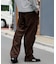 コーデュロイイージーストレートパンツ