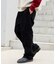 コーデュロイイージーストレートパンツ
