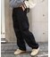 コーデュロイイージーストレートパンツ