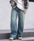 ローライズカバーフィットフレアデニムパンツ