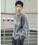 ファジーグラデーションプルオーバー