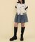 ケミカルフレアミニスカート