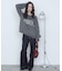 モヘアタッチBROOKLYNロゴニット