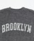 モヘアタッチBROOKLYNロゴニット