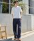 カバーフィットバルーンデニムパンツ