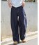 カバーフィットバルーンデニムパンツ