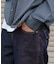 カバーフィットフラップデニムパンツ