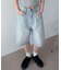 デニムハーフパンツ