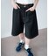 デニムハーフパンツ