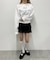 ワンショルメッセージトップス