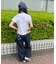 スターパッチタックワイドパンツ