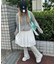 ギャザーフリルリブパンツ
