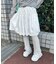ギャザーフリルリブパンツ