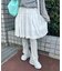 ギャザーフリルリブパンツ