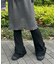 ギャザーフリルリブパンツ