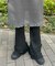 ギャザーフリルリブパンツ