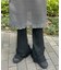 ギャザーフリルリブパンツ