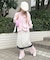 パッチワークメッセージパーカー