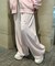 ビジューリボンスウェットパンツ