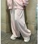 ビジューリボンスウェットパンツ