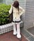 アソートパターンティアードミニスカート