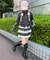 アソートパターンティアードミニスカート