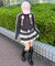 アソートパターンティアードミニスカート