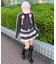 アソートパターンティアードミニスカート