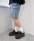 厚底ベーシックスニーカー