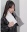 リバーシブルパテッドマフラー