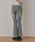 サイドレースデザインフレアパンツ