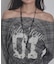 チェックナンバリングシアートップ