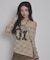 チェックナンバリングシアートップ