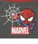 [キッズ]ボクサーブリーフ2枚組　スパイダーマン　レッド