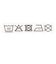 [キッズ]ショーツ2枚組　ユニコーン柄　ペパーミント