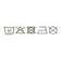 [キッズ]ボクサーブリーフ2枚組　恐竜・星柄　オフホワイト