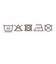 [キッズ]ブリーフ2枚組　恐竜柄　グレー