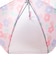 [35・40cm]フチまる傘　おはな　ピンク