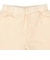 [キッズ]いつものパンツ10分丈　裏毛　ゆったりフィット　アイボリー