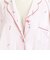 [両脇授乳口付]ママとお腹の赤ちゃんにやさしい長袖パジャマ　チューリップ　オフホワイト