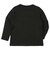 [キッズ]いつものTシャツ　長袖　天竺素材　ブラック