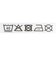 [ベビー]セットアップインナー　半袖　花ドット　オフホワイト
