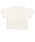 [キッズ]半袖Tシャツ　部分刺しゅう　オフホワイト