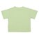 [キッズ]半袖Tシャツ　部分刺しゅう　グリーン
