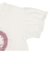 [キッズ]半袖Tシャツ　胸モチーフ　オフホワイト