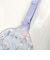 シルエットキレイノンワイヤーブラ　花柄　ブルー