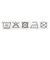 [ベビー]前後着られるメッシュ　半袖丸首シャツ　2枚組　くるま　サックス